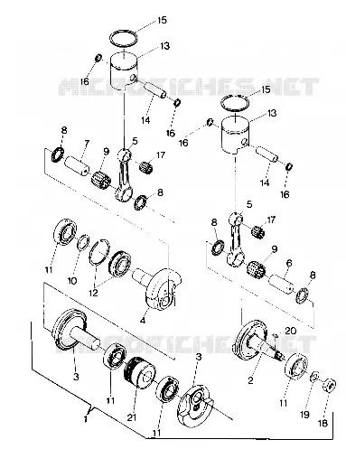 KOLBEN AND KURBELWELLE 400 (4912701270037A)