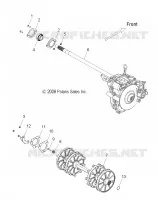 ANTRIEB, ANTRIEBSWELLE ASM. and JACKSHAFT ASM.