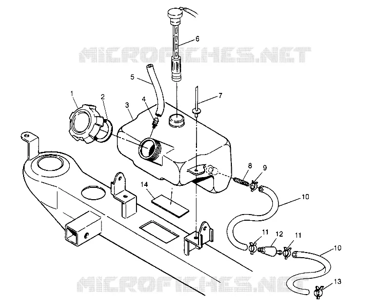 ÖLTANK ASSEMBLY 2x4 300 W947530 (4926742674A012)