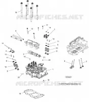 ENGINE, ZYLINDER HEAD, CAM AND VALVES