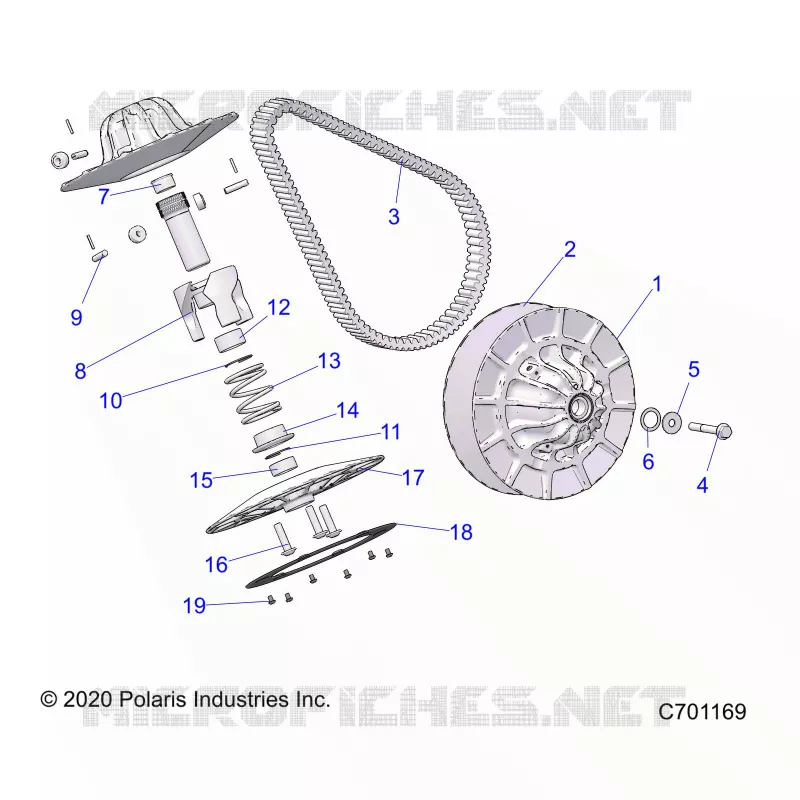 ANTRIEB, SECONDARY CLUTCH