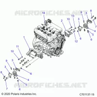 MOTOR, MOUNTING & LONG BLOCK