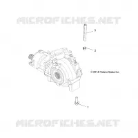 DRIVE TRAIN, GETRIEBEGEHÃ„USE MOUNTING, FRONT