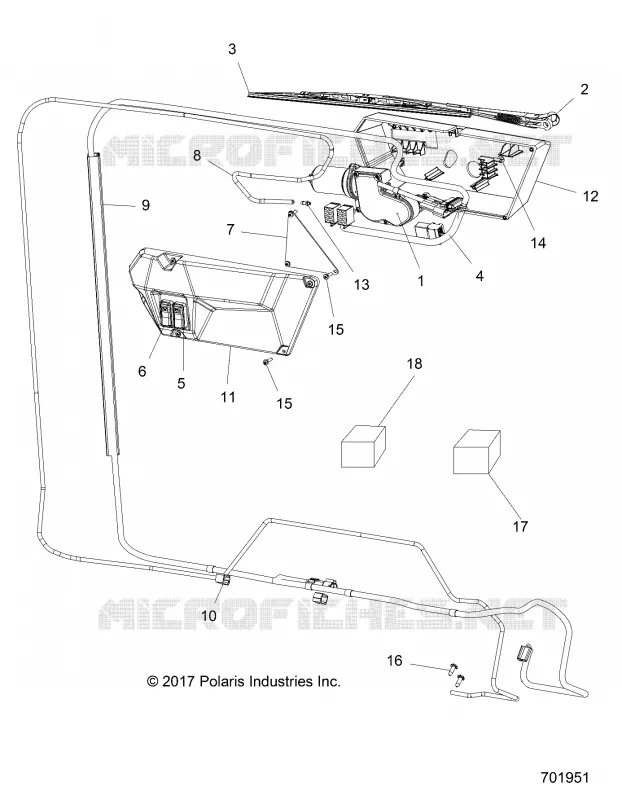 WISCHER MOTOR AND WSHLD HARNESS