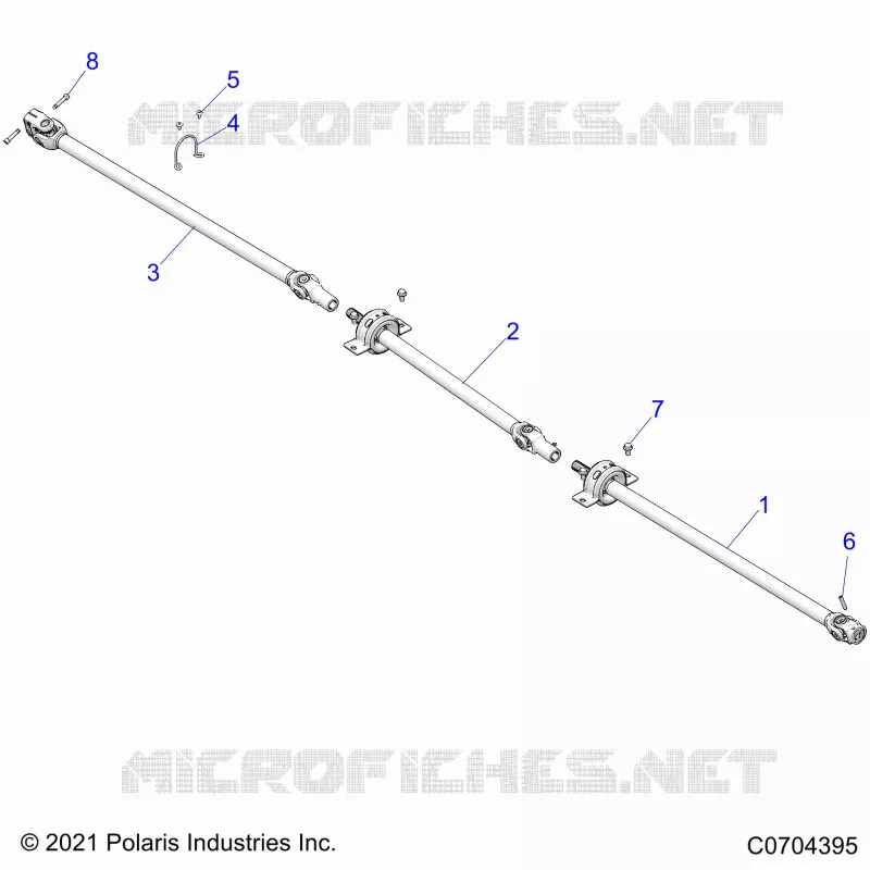 ANTRIEB, FRONT PROP SHAFT