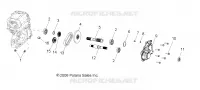 ANTRIEB, MAIN GEARCASE OUTPUT SHAFT