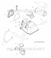 MOTOR, LUFTEINLASS (BUILT 10/23/10 AND AFTER)