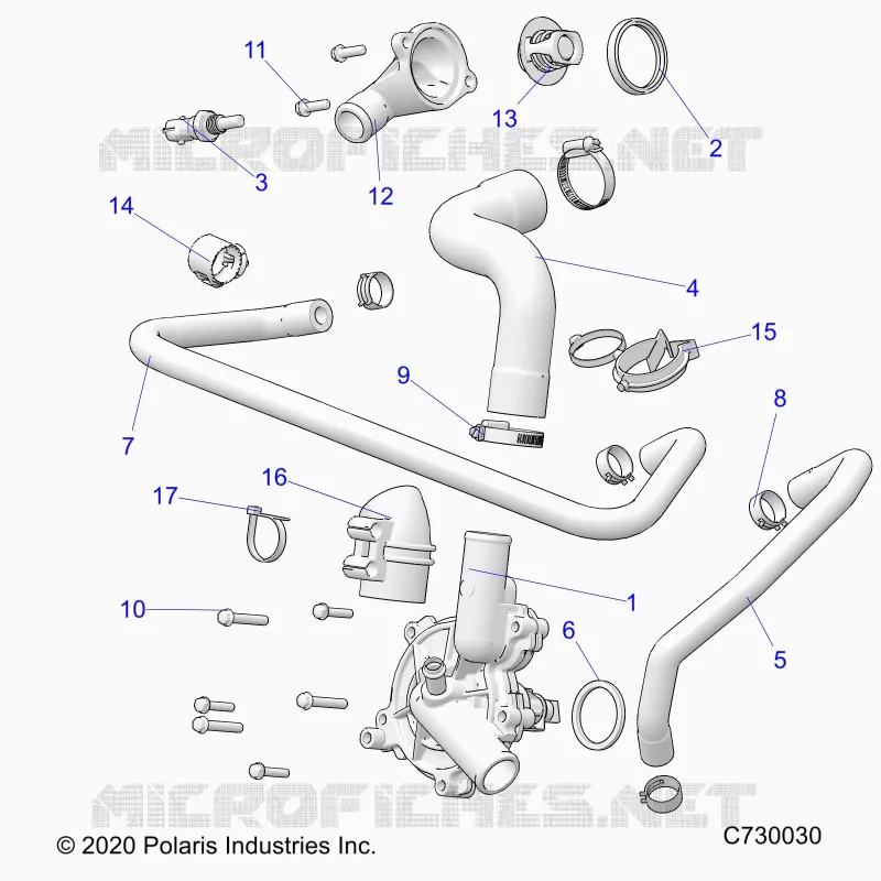 MOTOR, WATERPUMP AND BYPASS