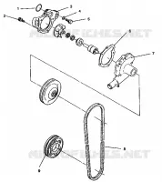 WASSERPUMPE 440 E942760 and 440 SKS E942560 (49273927390034)