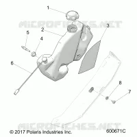 MOTOR, OIL BOTTLE ASM.