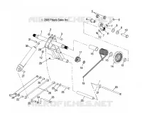 SUSPENSION, HINTER Drehmomentarm, and SCHOCK