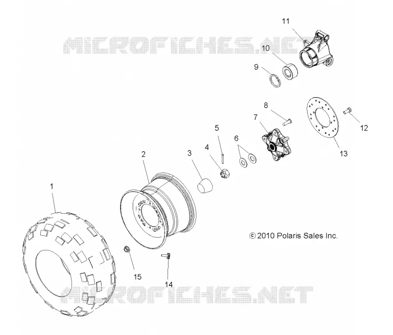 RADS, REAR TIRE and BREMSE DISC