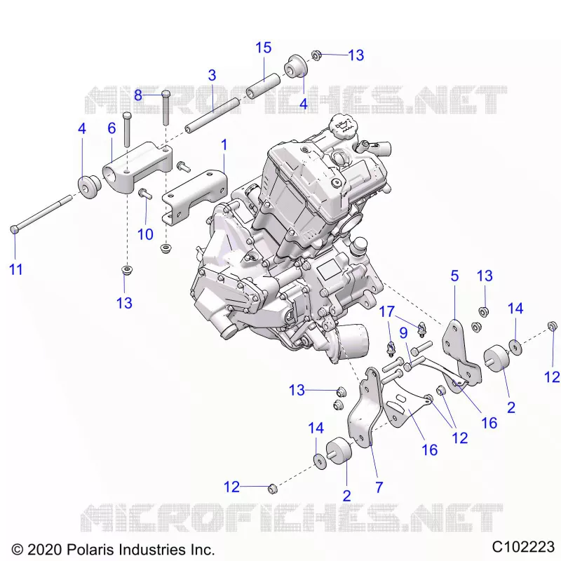 MOTOR, MOUNTING