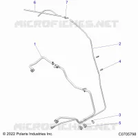 KRAFTSTOFFSYSTEMS, FUEL LINES, STD.