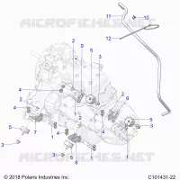 ENGINE, ÃŒBERTRAGUNG MOUNTING & LONG BLOCK