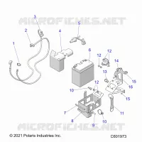 ELEKTRIC, E.S. BATTERY/BOX AND CABLES