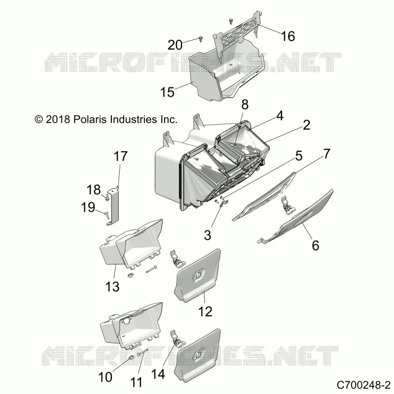 INSTRUMENTENTAFEL STORAGE