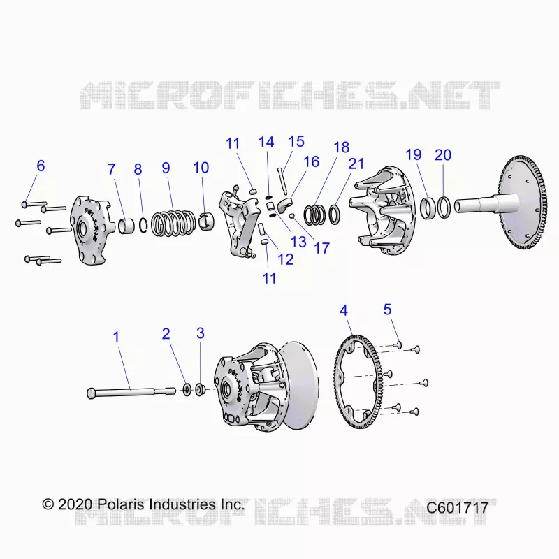 ANTRIEB, CLUTCH, PRIMARY