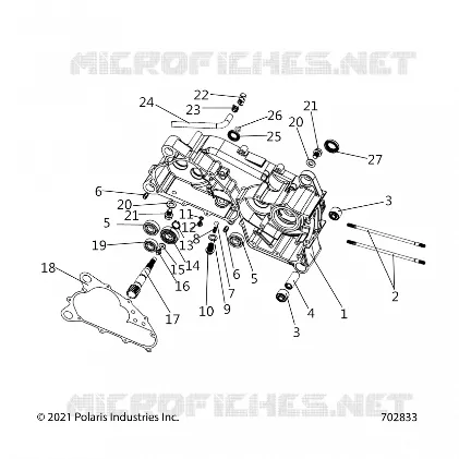 CRANKCASE COMP, LEFT