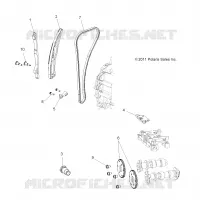CAM CHAIN AND SPROCKET