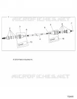 ANTRIEB, REAR DRIVE SHAFT