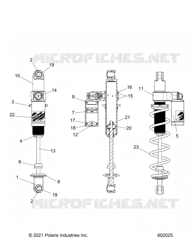 SUSPENSION, FEDER TRACK, VELOCITY 7045537