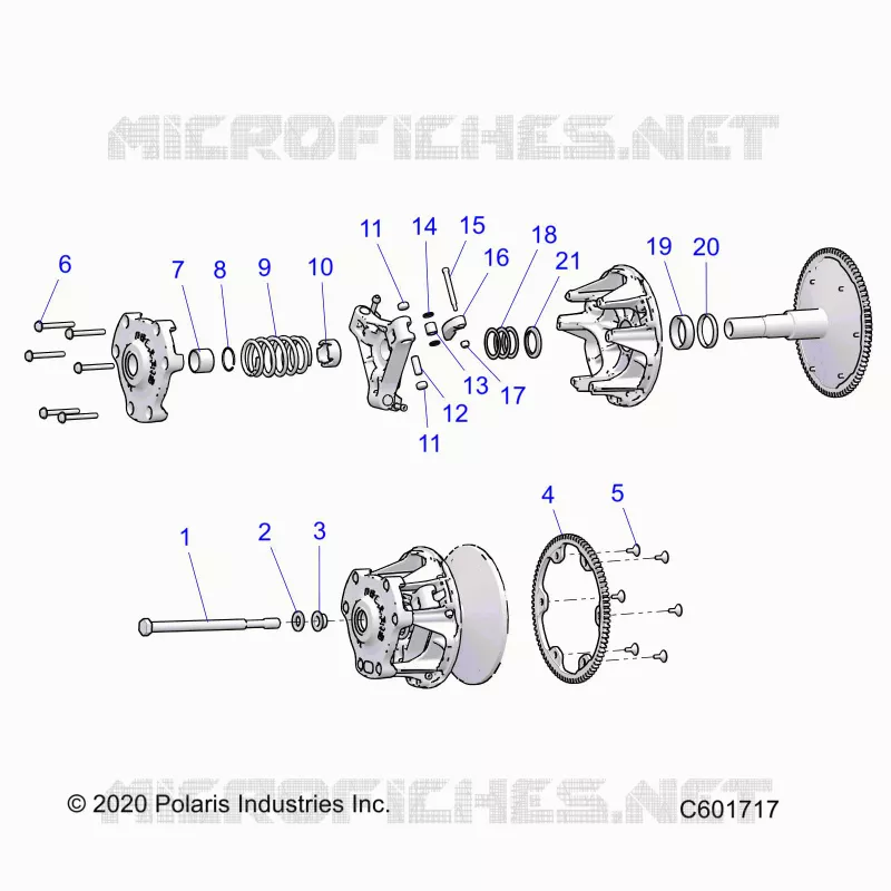 ANTRIEB, CLUTCH, PRIMARY