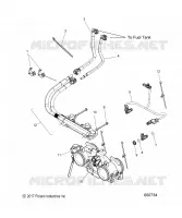 FUEL SYSTEM, RAIL, LINES AND DROSSELKLAPPENGEHÃ„USE
