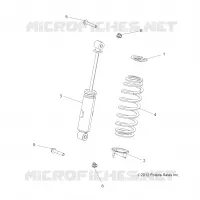 SUSPENSION, FRONT SHOCK