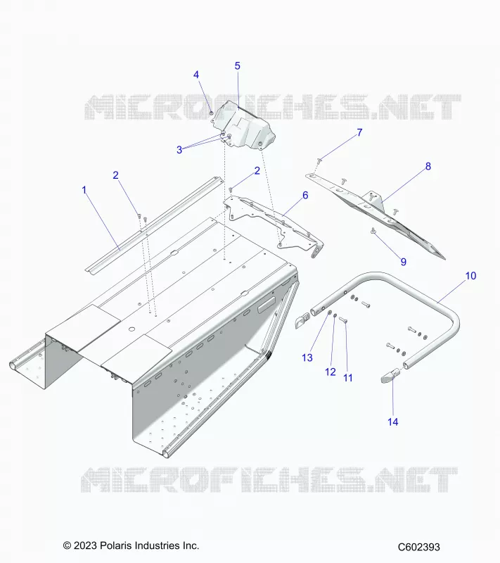 STOSSSTANGE, REAR, SNOWFLAP AND TAILLIGHT COVER