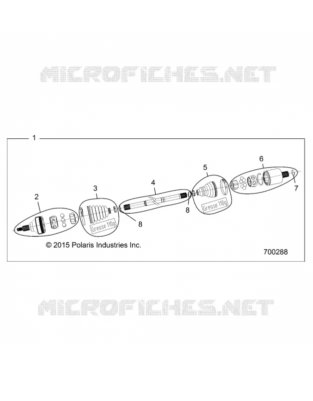 ANTRIEB, REAR HALF SHAFT