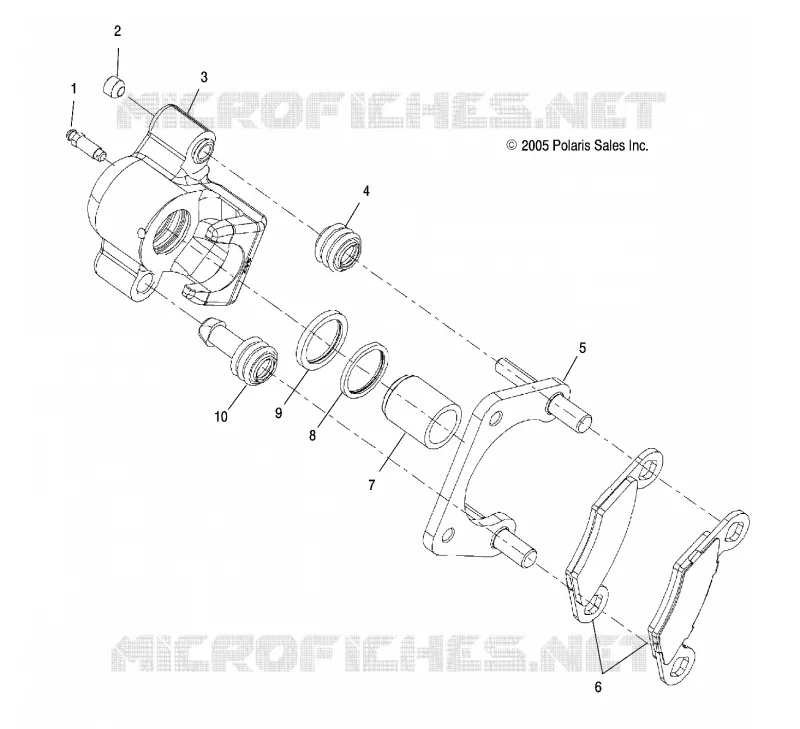 HINTERBREMSE CALIPER