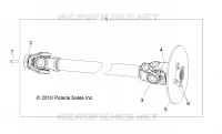 ANTRIEB, FRONT PROP SHAFT
