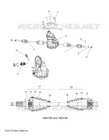 DRIVE LINE, GETRIEBEGEHÄUSE and HALF SHAFT