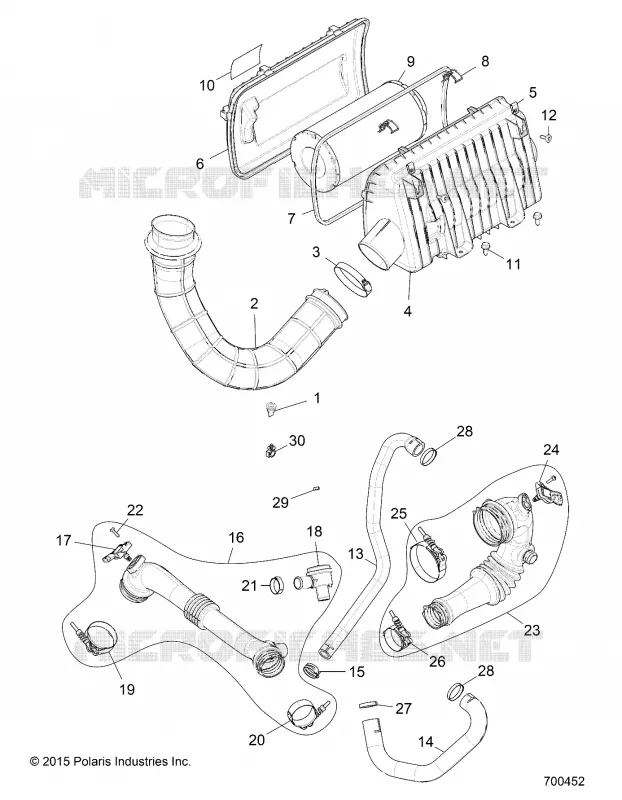 ENGINE, LUFTEINLASS SYSTEM
