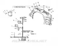 CENTER KONSOLE ELEKTRIC COMPONENTS, AND HARNESSES