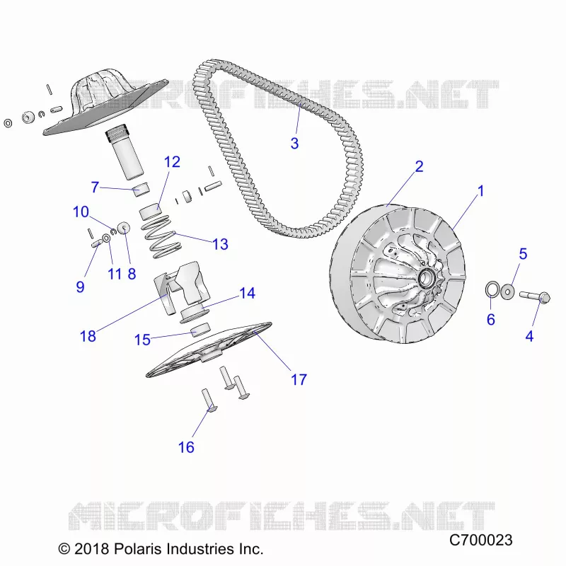 ANTRIEB, SECONDARY CLUTCH