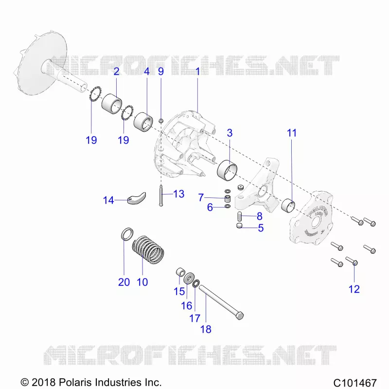 ANTRIEB, PRIMARY CLUTCH
