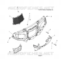 BODY, FRONT BUMPER AND MOUNTING