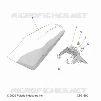 SITZ ASM. -S23TDP8RS (C601600)