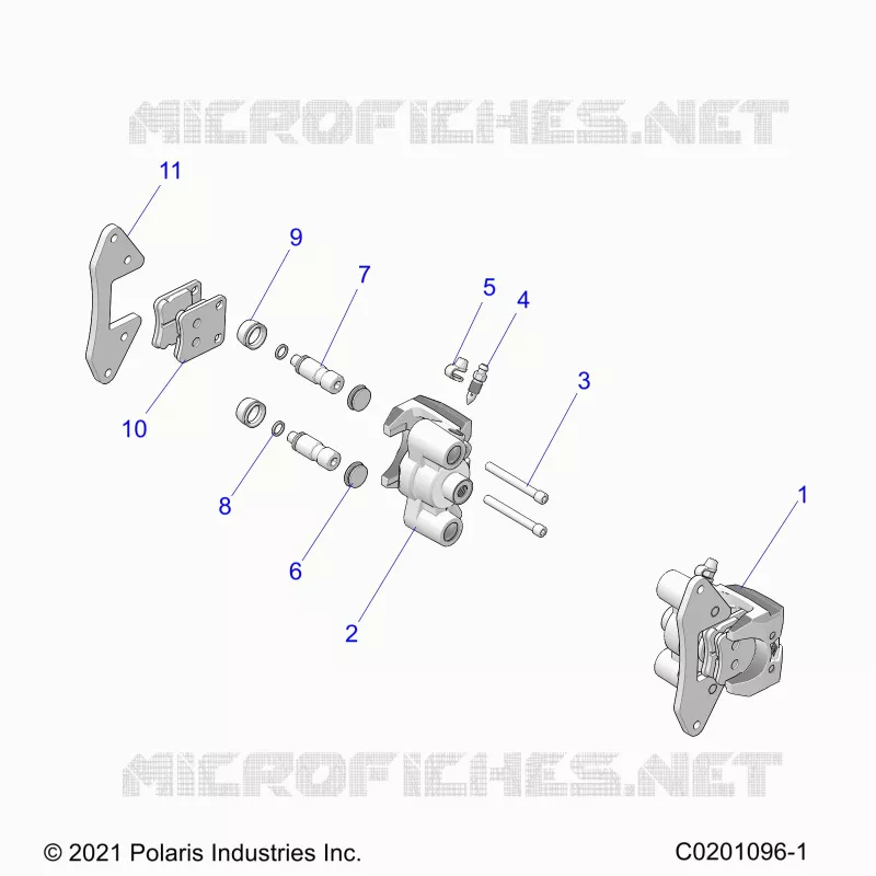 BRAKES, BREMSZANGE VORNE
