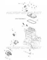 ENGINE, THROTTLE BODY AND VENTILDECKEL