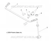 SUSPENSION, REAR STABILISATORSTANGE