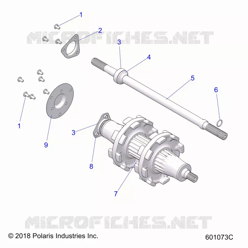 DRIVE TRAIN, JACKSHAFT AND ANTRIEBSWELLE