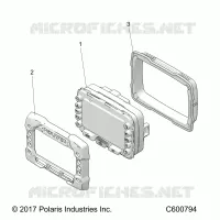 ELEKTRIC, MULTI FUNCTION GAUGE, NO GPS