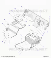 BODEN, REAR CLOSEOFFS
