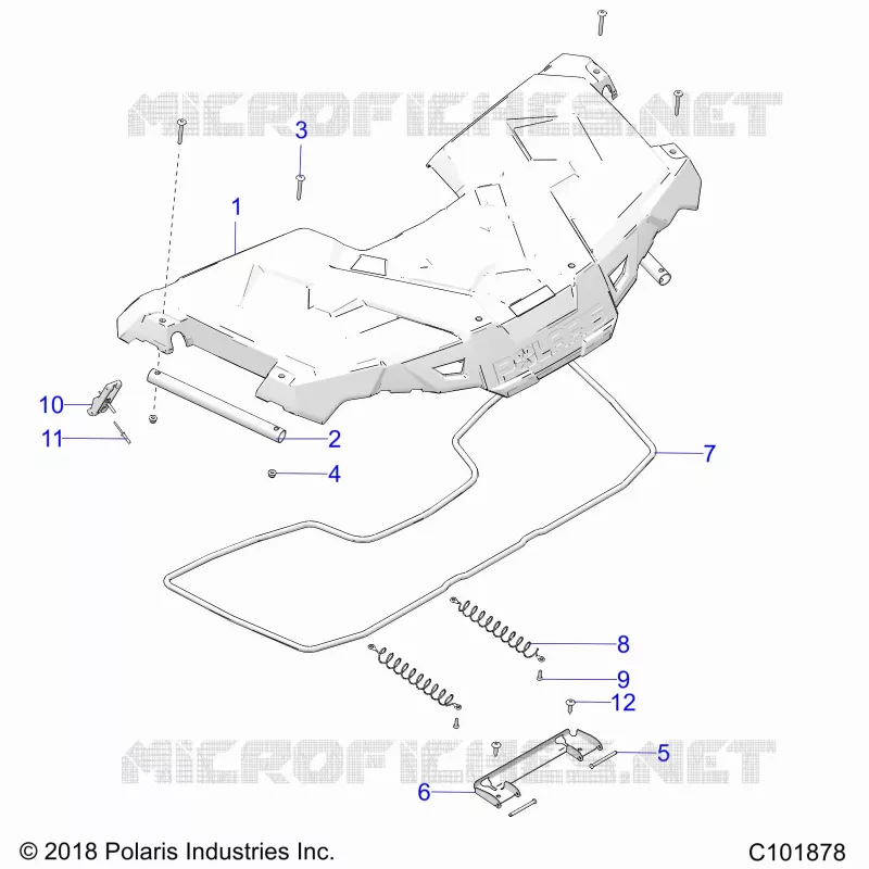 BODY, FRONT STORAGE