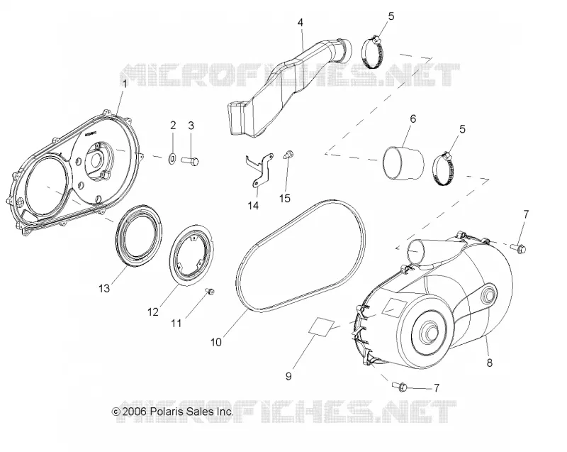 ANTRIEB, CLUTCH COVER