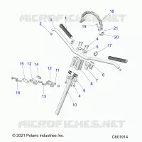 UPPER LENKEN & HANDLEBAR ASM.