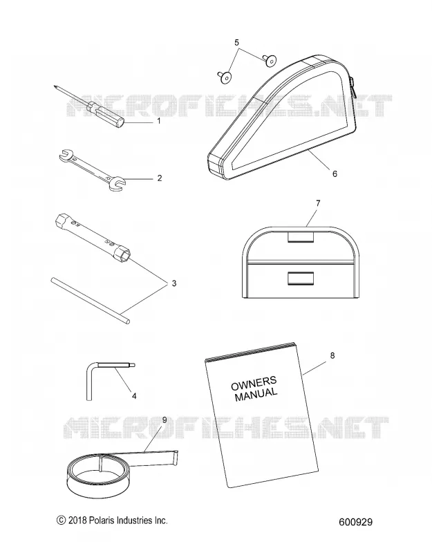 TOOL KIT AND OWNERS MANUAL